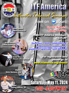 ITF America Online Instructor Technical Seminar [May 11]