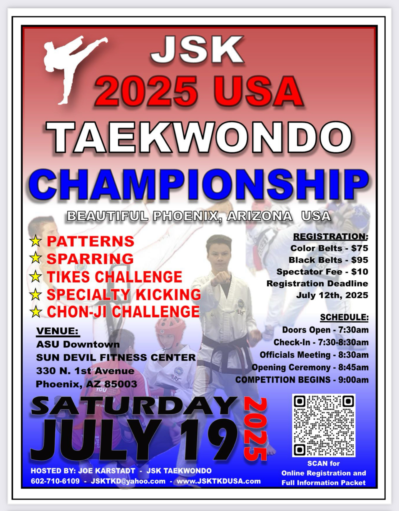 JSK 2025 USA TaeKwonDo Championship
